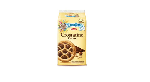10x Mulino Bianco Kuchen Crostatina Cacao schokoriegel Schokolade kekse Kakao 40gr