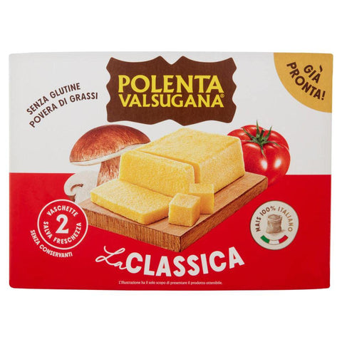 Polenta Valsugana La Classica Fertiggericht mit 100% italienischem Mais 1200g Packung