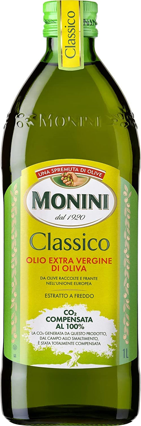 3x Monini Extra Natives Olivenöl 1L nativ olio extravergine di oliva Classico