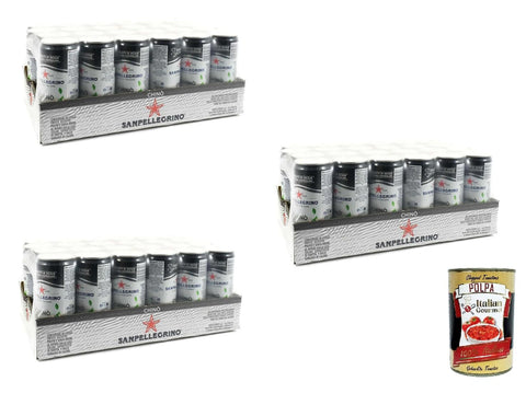 72x San pellegrino Dose Chinotto Chinò 330 ml Italien Bitterorange Limonade + Italian Gourmet polpa 400g