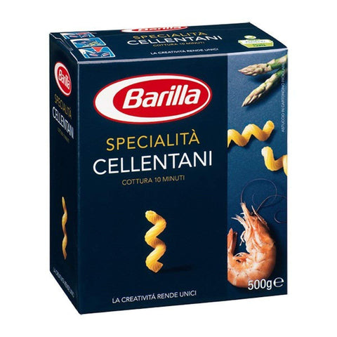 10 x Barilla Specialità Cellentani Italienisch Italian Pasta di grano duro Nudeln 500gr