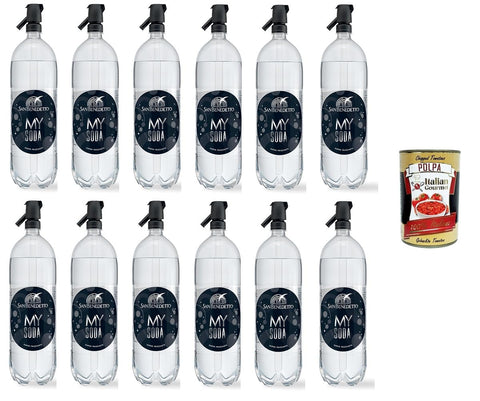 San Benedetto My Soda von San Benedetto: die neue ideale Limonade für Mixologen und Cocktailliebhaber 12x1.5lt + Italian Gourmet polpa 400g
