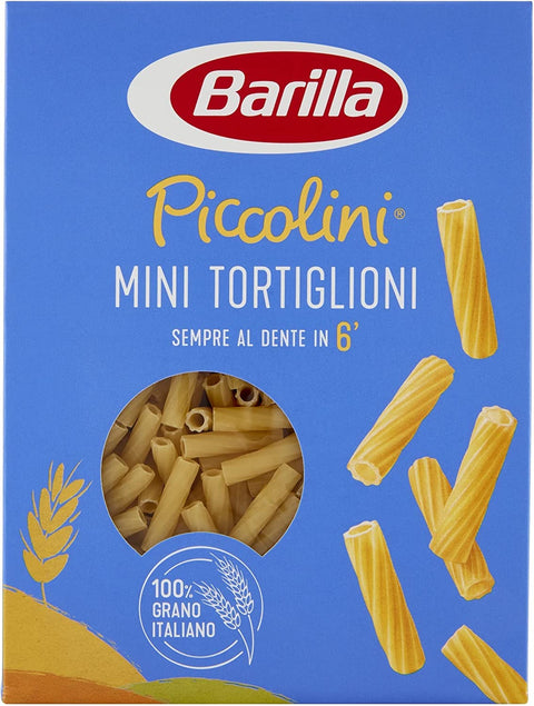 10x Pasta Barilla Piccolini mini Tortiglioni Nudeln 500 g pack