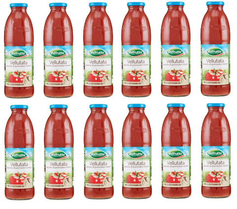 12x Valfrutta Passata di Pomodoro Vellutata Tomatenpüree Italienische Tomaten 700g