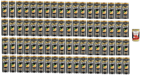 Oransoda Dose 72 x 330 ml. - Campari Group Orange Soda + Italian Gourmet polpa 400g