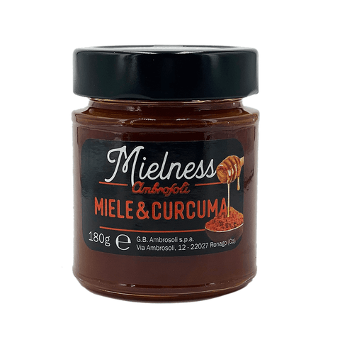 Ambrosoli Honig Ambrosoli Mielness Miele e Curcuma Honig und Kurkuma 180g 8006450018772