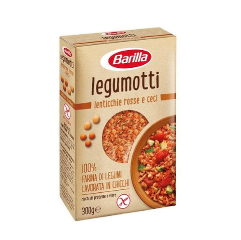 Barilla Bohnen MHD 04/03/2025 Barilla Legumotti Lenticchie Rosse Ceci Hülsenfrüchte Rote Linsen und Kichererbsen 300g 8076809573016