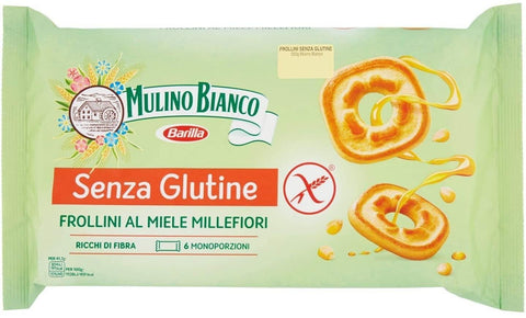 Barilla Kekse 3x Mulino Bianco kekse glutenfrei mit honig Butterkeks kuchen cookies brioche 250g 8076809570442