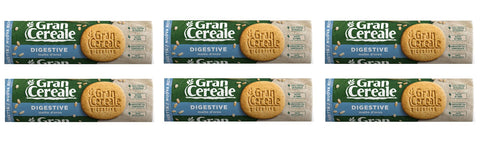 Barilla Kekse 6x Mulino bianco Gran Cereale Digestive Gerstenmalz kekse Multi Cerealien 250g 8076809545426