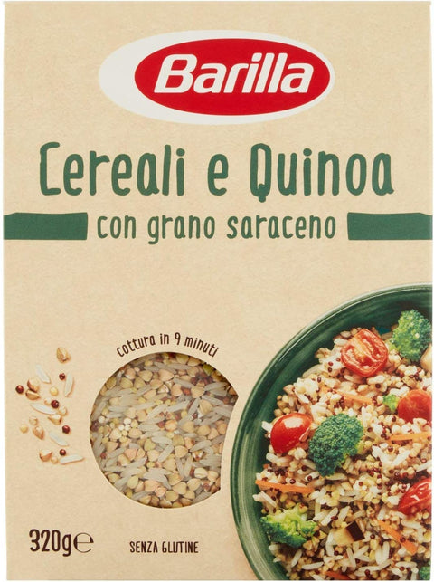 Barilla Quinoa Barilla Cereali e Quinoa con grano saraceno Reis, Buchweizen italienisch 320g 8076809572415