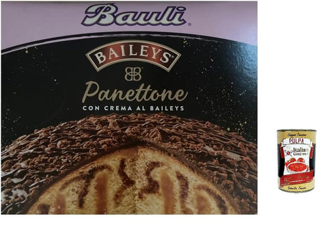 Bauli Brot & Backwaren 3x Bauli Il Panettone Baileys mit Sahne Baileys und mit Schokolade überzogen 750g + Italian Gourmet polpa 400g 8001720425960
