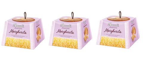 Bauli Kategorien 3x Bauli Panettone Margherita ohne Rosinen und ohne kandierte Früchte 700g Backprodukt weich mit frischen Eiern, Butter und natürlicher Hefe 8001720415411