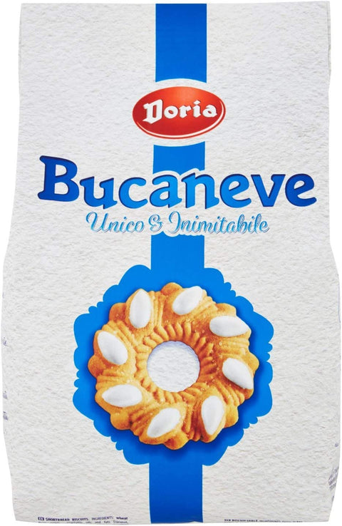 Bauli Kekse Doria Kekse Bucaneve Butterkeks kekse mit Zucker 400g cookies biscuits snack 8000605041691
