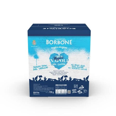 Borbone Kaffeepads Borbone Caffè Special Edition Mia Magica NAPOLI Cialde ESE Kompostierbare ESE-Pads 100 Stück