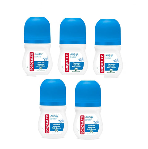 Borotalco Deo 5x Borotalco Deo Roll-On Attivo ai sali marini 50ml SONDERANGEBOT 80859840