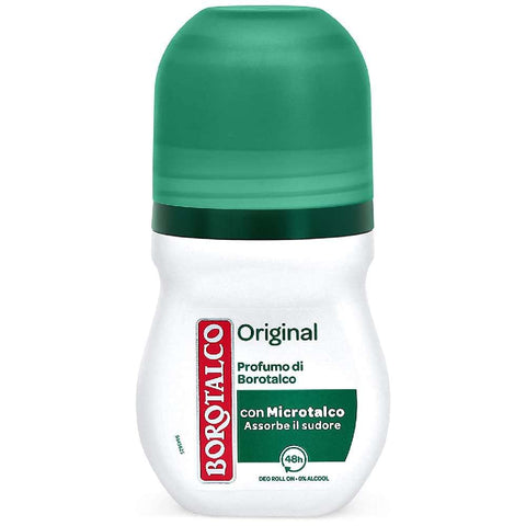 Borotalco Deo Borotalco 8x BOROTALCO ROBERTS deo roll-on Original 50ml ohne Alkohol deoroller aus itali