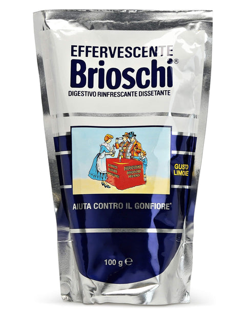 Brioschi Hundekuchen, Kekse & Kausnacks Brioschi - Digestivo Rinfrescante Dissetante, Effervescente, Gusto Limone - 100 g 8002410050561