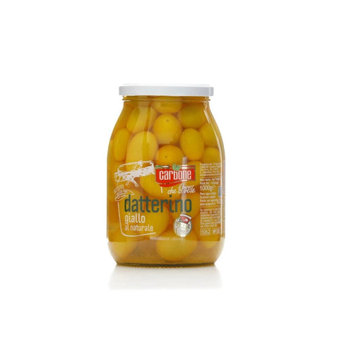 Carbone conserve Getrockene Tomaten Carbone Conserve Datterino Giallo al Naturale Natürlicher gelber Datterino SONDERANGEBOT 8013356092102