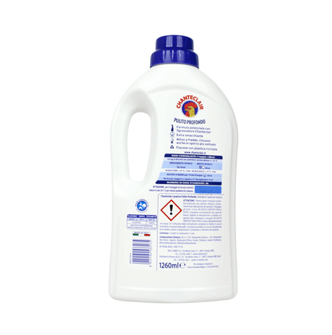 Chante Clair Waschmittel Chante Clair Lavatrice Pulito profondo Extra fleckenlösendes Waschmaschinenwaschmittel, 1260 ml