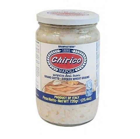 Chirico Weizen Chirico Grano cotto per Pastiera Napoletana 720 g gekochte Weizenkörner