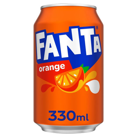 Coca-Cola 0 Fanta Orange Tray, 24 x 330 ml 5449000011527