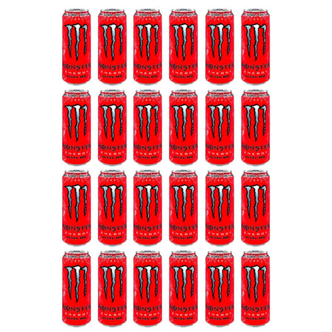Coca-Cola /Monster Energy Drinks Monster Energy Ultra Red 24x 500ml 5060337500838