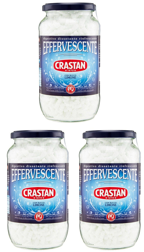 Crastan Stärke & Bindemittel Crastan - Effervescente Limone (3 - 250 g Jars) by Crastan 792217580580