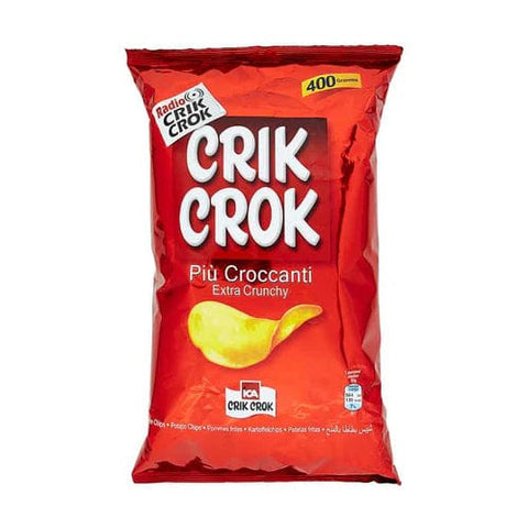 Crik crok Chips MHD 14/01/2024 Crik Crok  Patatine Originali Chips 400gr 8002085001882