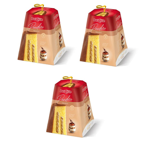 Dal Colle Kategorien 3x Dal Colle Pandoro Tiramisù Weihnachtssüßigkeiten Mit leckerer Tiramisu-Creme 750g 8004970143776