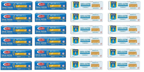De Cecco Kurze Pasta TESTPAKET Gluten Free Senza Glutine De Cecco Barilla Spaghetti Glutenfrei italienische pasta ( 24 x 400g ) 8001250014078