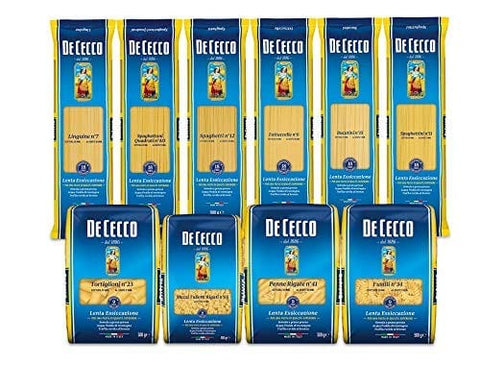 De Cecco Pasta Pasta De Cecco 100% Italienisch fantasia paket 10x 500g Nudeln 8001250120038