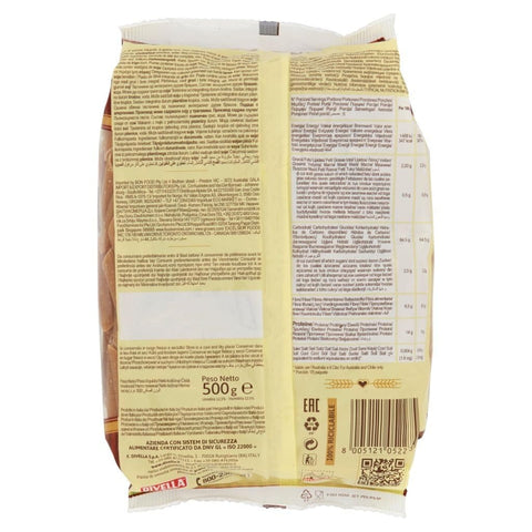 Divella pasta 6x Divella Pasta Penne Ziti Rigate INTEGRALI n.27 Vollkornnudeln 500g 8005121052084