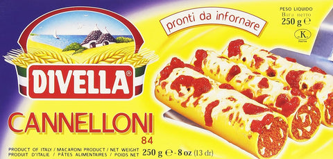 Divella Pflegestifte & Lippenbalsam 10x Divella Cannelloni 84 Hartweizengrieß Pasta Italienische Nudeln 250g Packung + Italian Gourmet Polpa di Pomodoro 400g Dose 8005121040845
