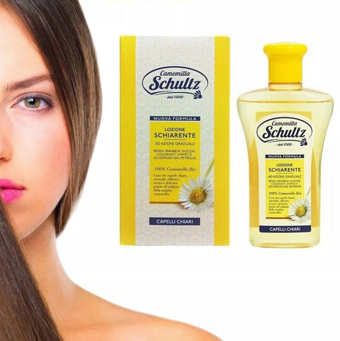 3x Schultz lozione schiarente camomilla Aufhellende Kamillenlotion 200ml SONDERANGEBOT