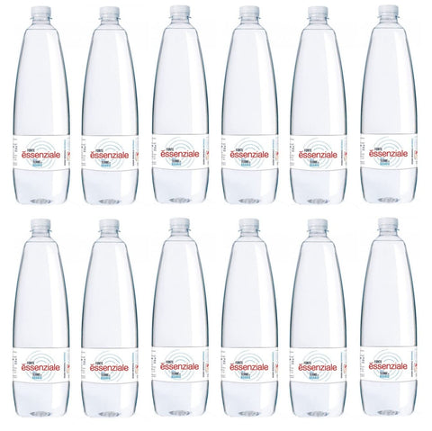 Ferrarelle Stilles Wasser Ferrarelle 12x Fonte Essenziale Acqua Minerale Naturale Natürliches Mineralwasser Einweg PET 1Lt 8006290802005
