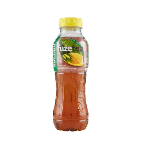 FuzeTea Fruchtsaft MHD 05/01//2025 Fuze Tea Limone e Lemongrass 400ml PET 8002700005721