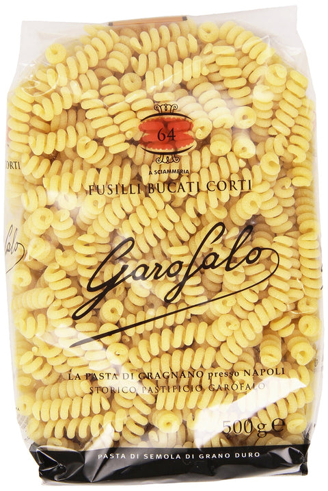 GAROFALO Kurze Pasta Garofalo Fusilli bucati Corti Dry Pasta 500g 721865062131