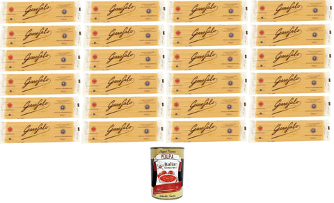 GAROFALO Kurze Pasta Garofalo Vermicelli N°10 Nudeln aus Hartweizengrieß Gragnano IGP 24x500gr+ Italian Gourmet polpa 400g 8000139004247