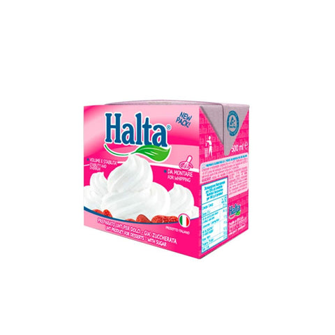 Halta Stärke & Bindemittel 3x Halta Preparato per dolci da montare gia zuccherata UHT-Basis für Süßigkeiten schon gesüßt 500ml Gebäckprodukt 8004172000303