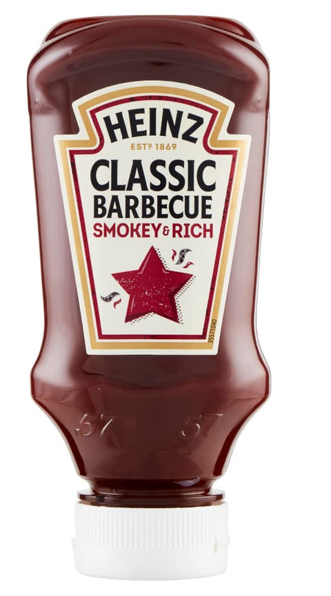 Italian Gourmet E.R. Barbequesaucen Heinz Salsa Classic Barbecue Smoky&Rich BBQ Soße Sauce Top Down 260g ideal zum grillen und zu kartoffeln 8032755323525