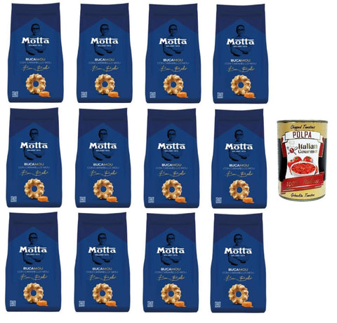 Italian Gourmet E.R. Brot & Backwaren Motta BucaMou con Caramello Mou BucaMou mit Karamell-Mou 12x290gr + Italian Gourmet polpa 400g 8032804040014