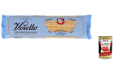 Italian Gourmet E.R. Internationale Nudeln 5x Voiello Pasta La linguina Nudeln 100 % italienische N 112 500g + Italian Gourmet Polpa 400g 8076810500544