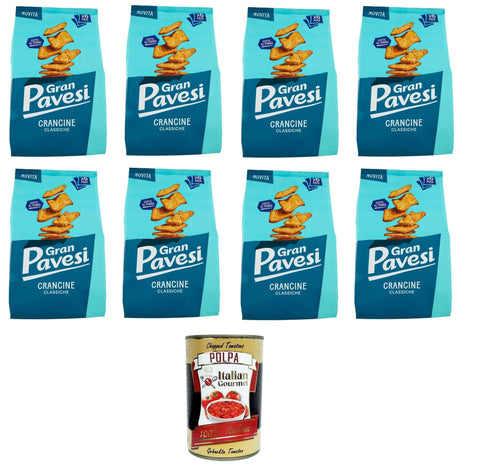 Italian Gourmet E.R. Kekse Gran Pavesi Crancine Classiche Klassischer Crancine 8 x 180gr+ Italian Gourmet polpa 400g 8032804040014