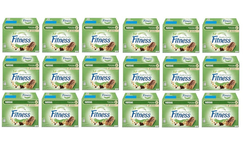 Italian Gourmet Knabberartikel Nestlé Fitness Chocolate & Hazelnut Müsliriegel Schokolade & Haselnuss 18x135g (6 x 22,5g) 8032804040014