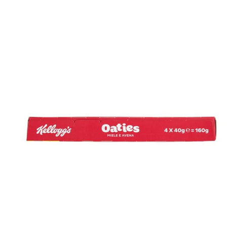 Italian Gourmet Müsliriegel 10x Kellogg's Oaties barretta miele e avena Honig-Hafer-Riegel, (4x40g) 160gr