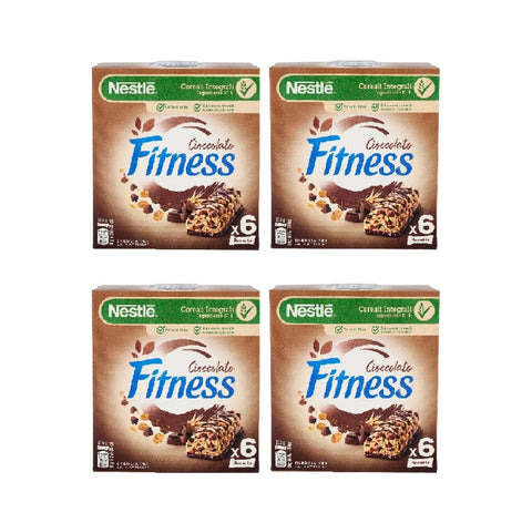 Italian Gourmet Müsliriegel Nestlé Fitness Chocolate Müsliriegel Vollkornriegel mit Schokolade 4x 141g SONDERANGEBOT 8032804040014
