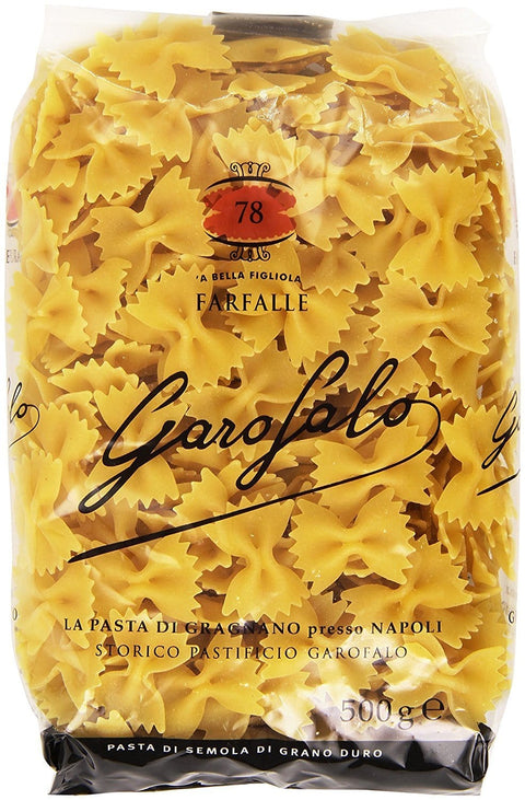 Italian Gourmet Nudelgerichte 5x Pasta Garofalo 100% Italienisch Farfalle n 78 Nudeln 500g pasta di gragnano