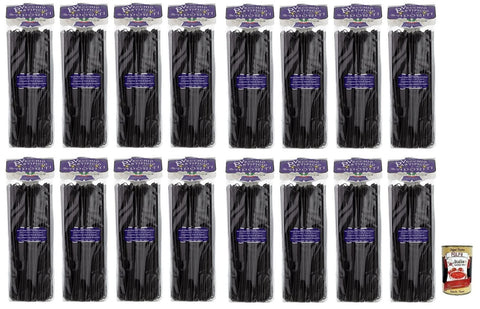 Italian Gourmet Nudeln & Pasta 16x Il Vecchio Pastificio di Gragnano Pasta Linguine al Nero di Seppia,Gragnano IGP-Nudeln aus Hartweizengrieß von höchster Qualität 500g + Italian Gourmet Polpa di Pomodoro 400g Dose 8033406260763