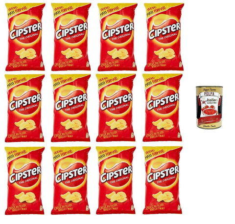 Italian Gourmet Reiswaffeln Cipster The Original Croccantezza Irresistibile Unwiderstehliche Knusprigkeit 12x 150gr+ Italian Gourmet polpa 400g 8032804040014
