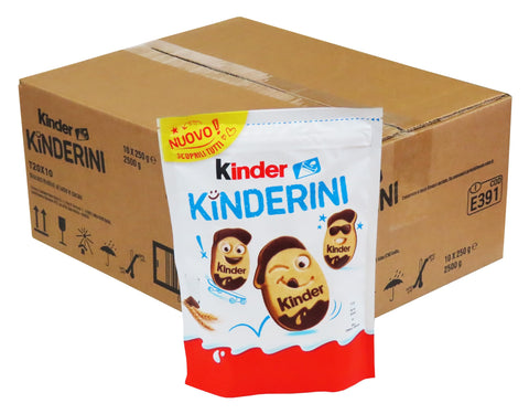 Kinder Kekse Kinder Kinderini Kekse - Vorratspack mit 10 Packungen zu je 250g 8000500391235
